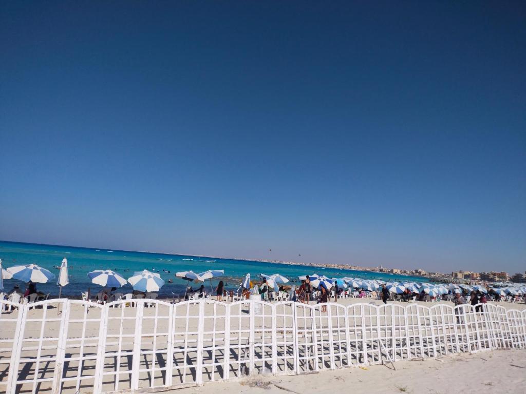 Évadez-vous au paradis : découvrez la beauté de la plage d'El Abyad à Marsa Matrouh - Exploration des environs